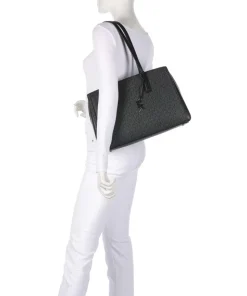 Laila Shopper Canvas schwarz