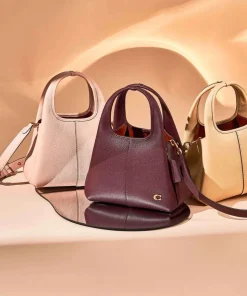 Lana 23 Handtasche genarbtes Leder elfenbein