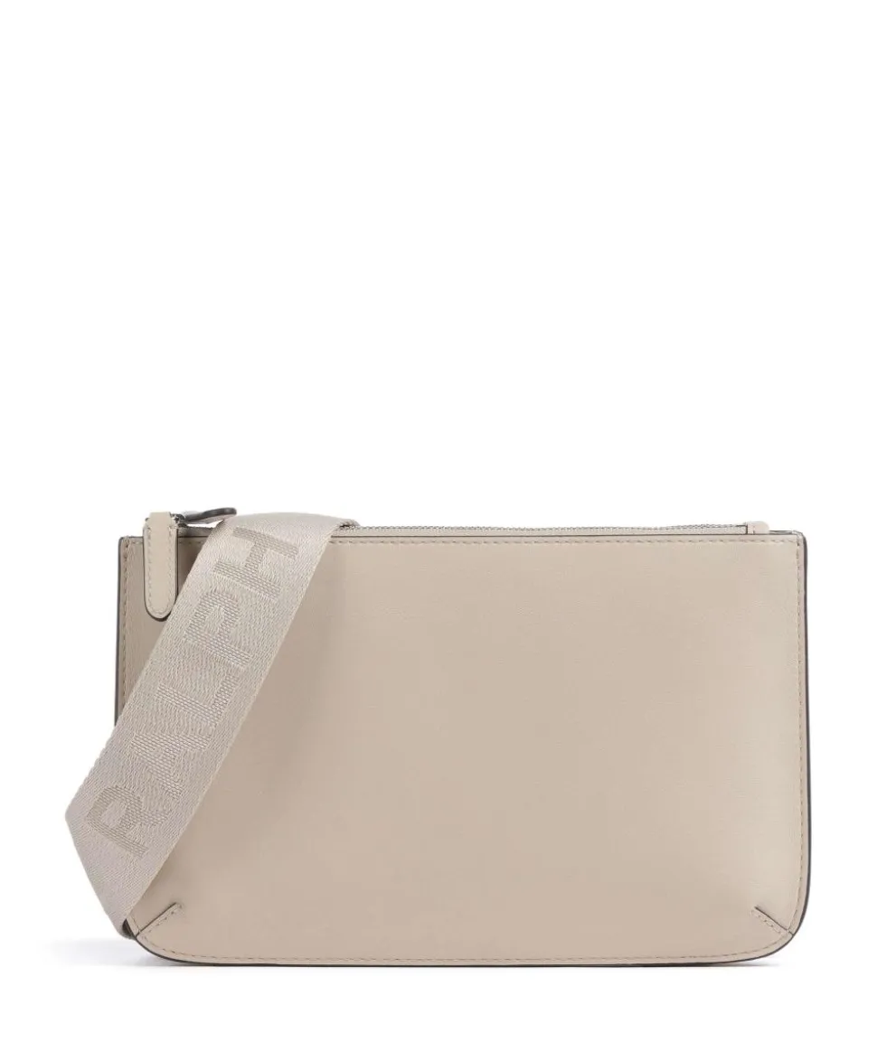 Landyn Medium Umhängetasche fein genarbtes Rindsleder sand