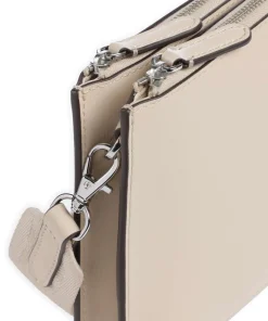 Landyn Medium Umhängetasche fein genarbtes Rindsleder sand