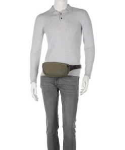 Laneway 2L Gürteltasche recyceltes Nylon olivgrün