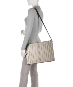 Laptoptasche 17″ Aluminium rot