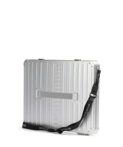 Laptoptasche 17″ Aluminium silber