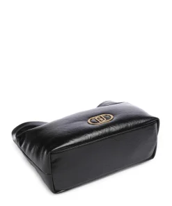 Lapuffy Shopper Lederimitat schwarz