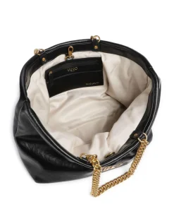 Lapuffy Shopper Lederimitat schwarz