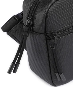 LCST Umhängetasche Kunststoff schwarz