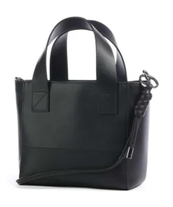 Leather Classics Cecilia Handtasche fein genarbtes Leder schwarz