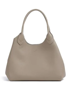 Lenah Shopper genarbtes Rindsleder beige