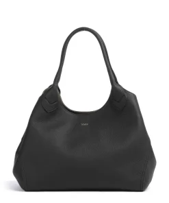 Lenah Shopper genarbtes Rindsleder schwarz