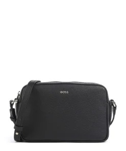 Lenah Umhängetasche genarbtes Rindsleder schwarz