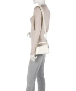 Leonie Hanne Umhängetasche Leder elfenbein