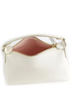 Leonie Hanne Umhängetasche Leder elfenbein