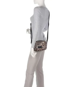 Less Umhängetasche recyceltes Polyester natur/schwarz