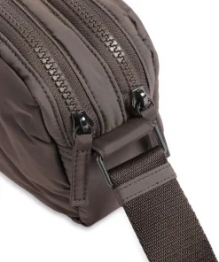 Less Umhängetasche recyceltes Polyester braun