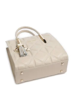 Lexie Handtasche fein genarbtes Rindsleder beige