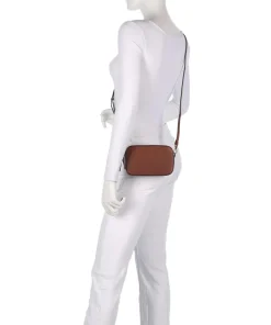 Liana XS Umhängetasche fein genarbtes Rindsleder cognac