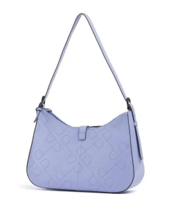 Liberty Schultertasche fein genarbtes Rindsleder violett