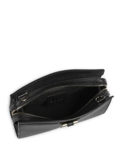 Lidney Umhängetasche genarbtes Rindsleder schwarz