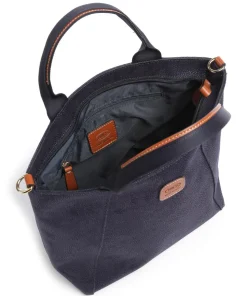 Life Handtasche Lederimitat navy