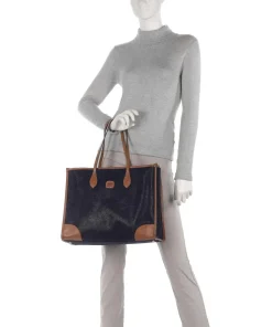 Life Shopper 14″ Textil, genarbtes Leder dunkelblau