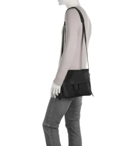 Lift Umhängetasche weiches Rindsleder schwarz