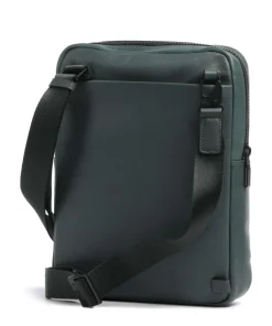 Liko Umhängetasche fein genarbtes Leder dunkelgrün