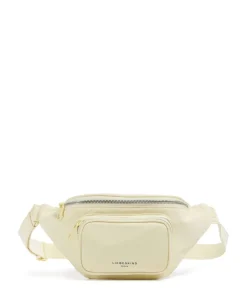 Lila Nylon M Gürteltasche Textil vanillegelb