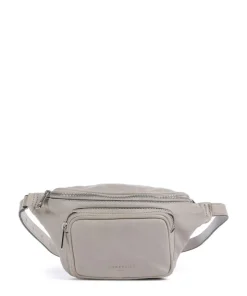Lila Sheep Natural M Gürteltasche Schafsleder grau