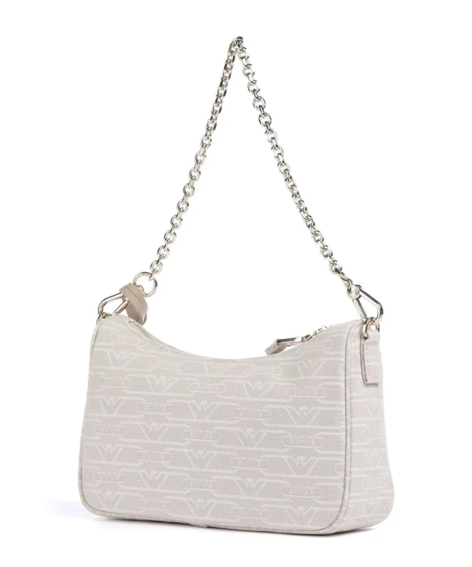 Lilly Schultertasche Canvas elfenbein