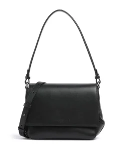 Lilly Soft Nappa M Schultertasche Nappaleder schwarz