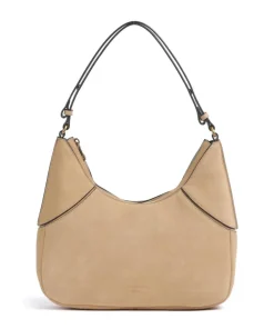 Lilly Suede S Beuteltasche Veloursleder beige