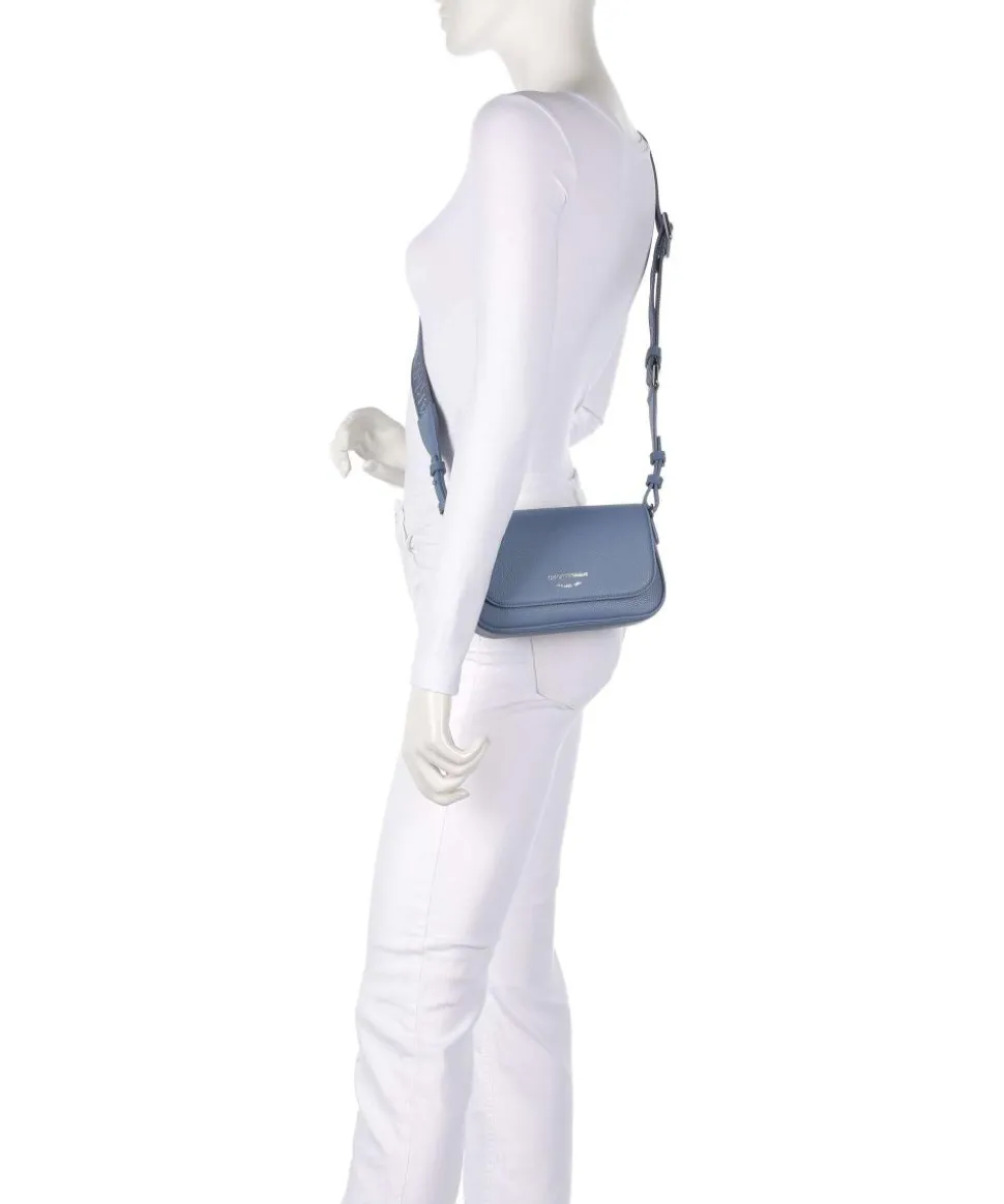Lilly Umhängetasche Lederimitat blau