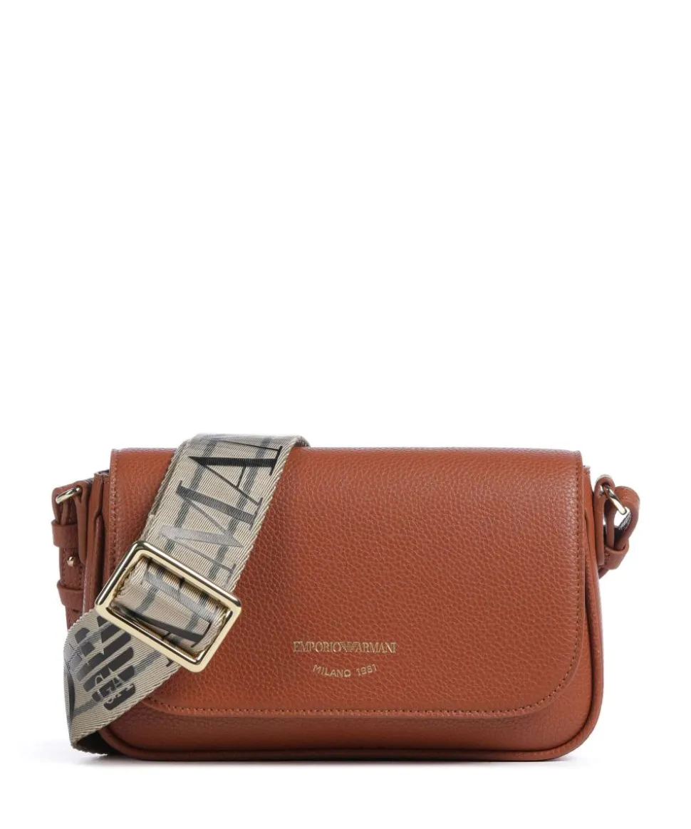 Lilly Umhängetasche Lederimitat braun