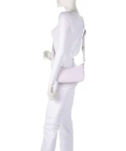 Lilly Umhängetasche Lederimitat rosa