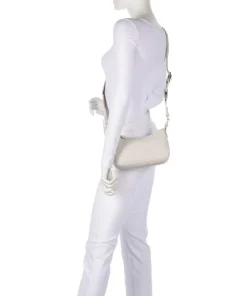 Lilly Umhängetasche Lederimitat elfenbein