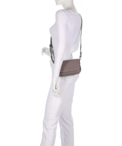 Lilly Umhängetasche Lederimitat taupe
