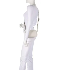 Lilly Umhängetasche Lederimitat elfenbein