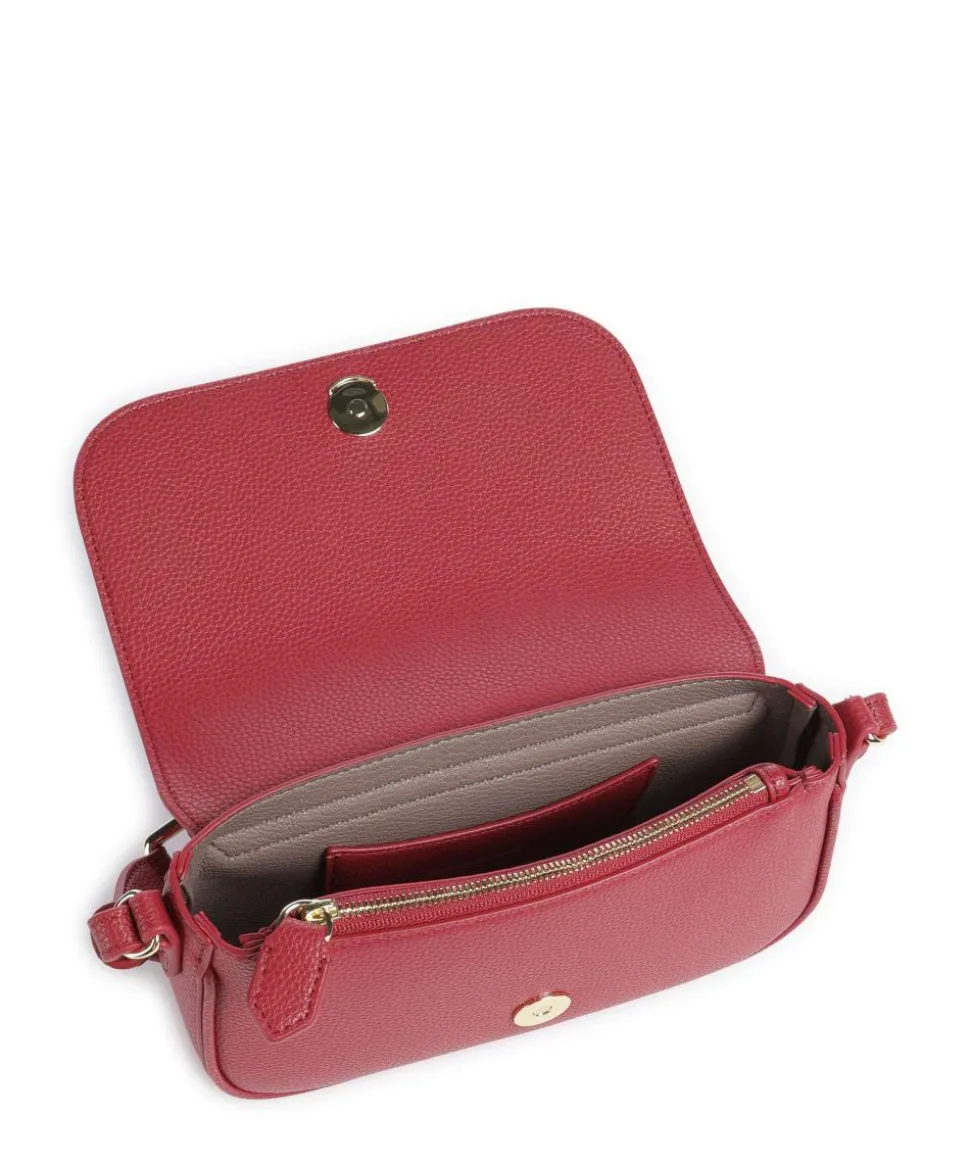 Lilly Umhängetasche Lederimitat dunkelrot