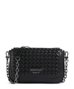 Lilly Umhängetasche Lederimitat, Rindsleder schwarz