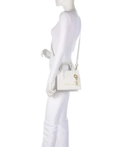 Lily S Umhängetasche Lederimitat weiß