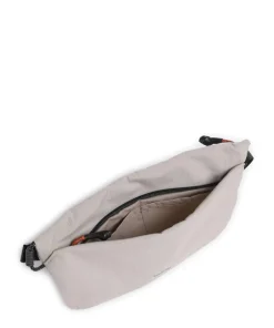 Lite Umhängetasche recyceltes Nylon hellgrau