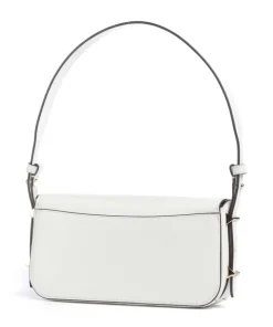 Liv Schultertasche fein genarbtes Rindsleder weiß