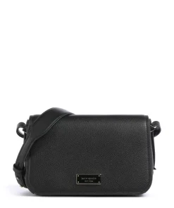 Liv Umhängetasche genarbtes Rindsleder schwarz