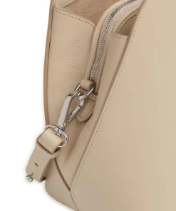 Liverpool Street Handtasche fein genarbtes Rindsleder beige