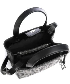 Liz S Handtasche Lederimitat schwarz