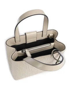 Liz S Handtasche Lederimitat elfenbein