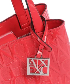 Liz S Handtasche Lederimitat rot