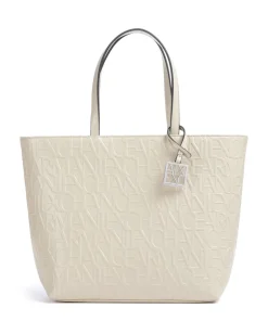 Liz Shopper Lederimitat elfenbein