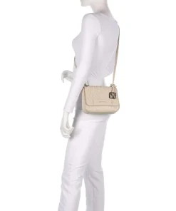 Liz Umhängetasche Lederimitat creme