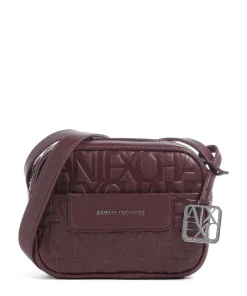 Liz Umhängetasche Lederimitat dunkelrot